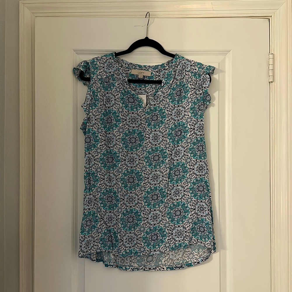 NWT LOFT Sleeveless Blouse